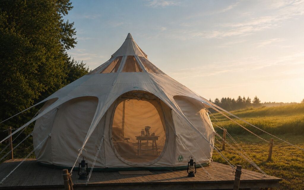 Hot weather camping tips for keeping a tent cool in summer