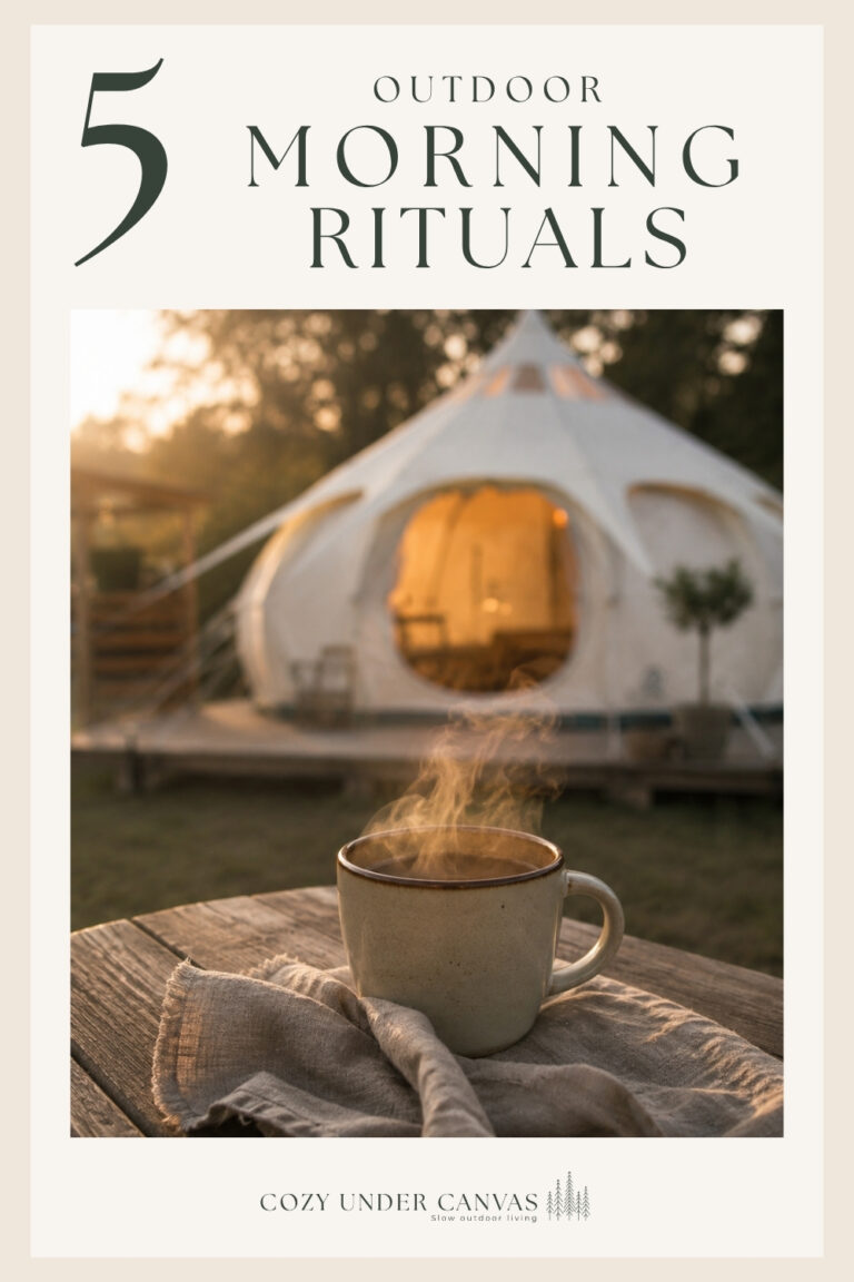 5 Slow Outdoor Morning Rituals for a Calmer Start