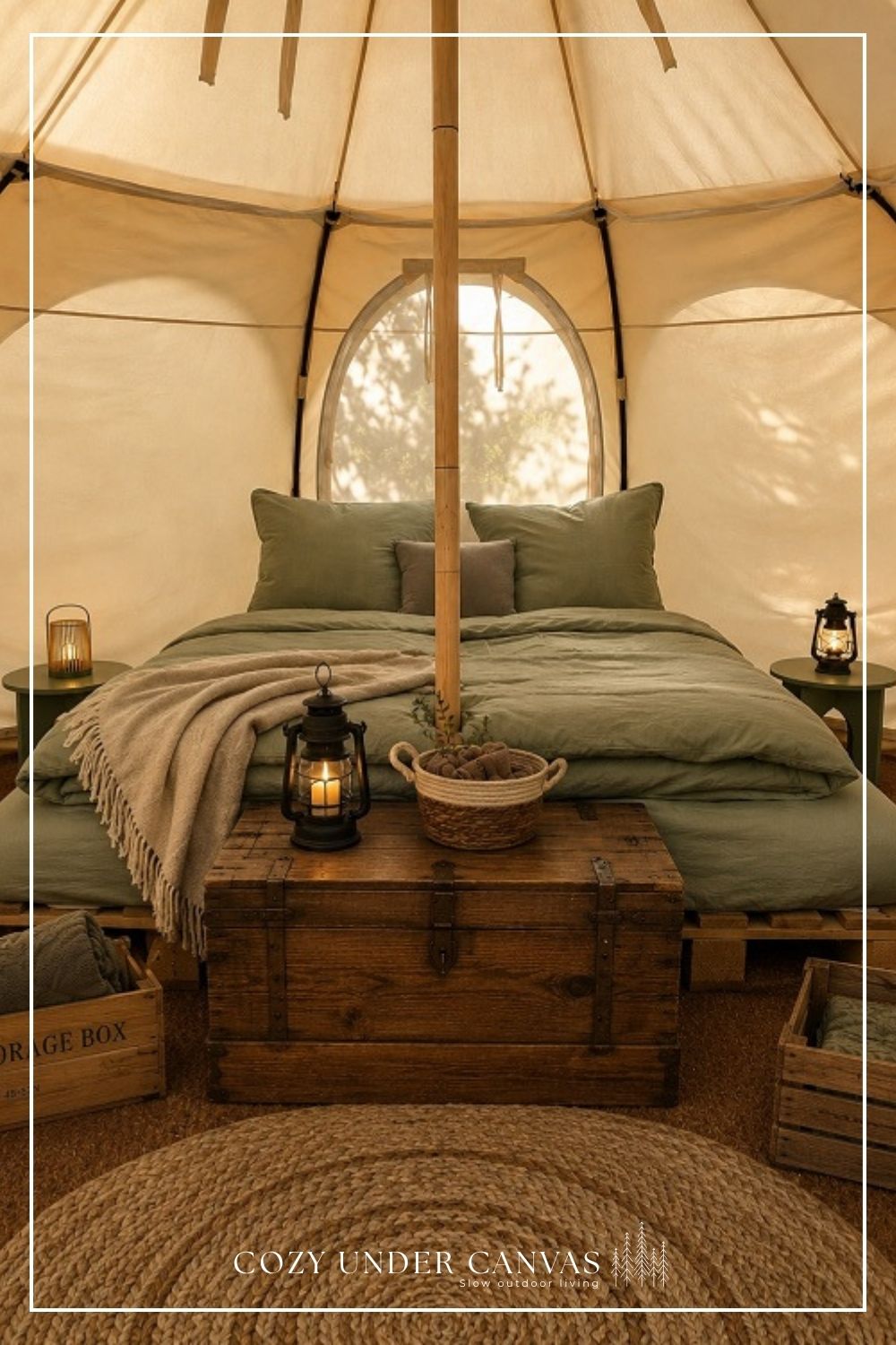 glamping tent ideas for cozy nights in nature